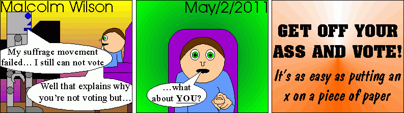 Comic strip for May 2, 2011